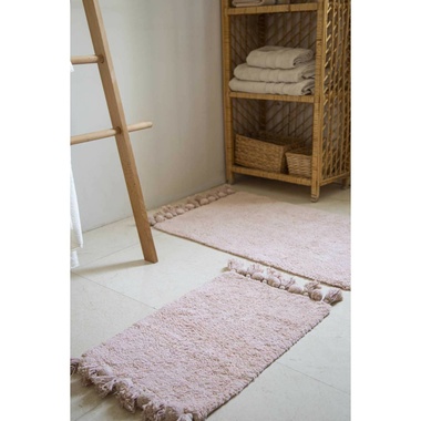 Набір килимків для ванної Irya Gala рожевий 55x85 см