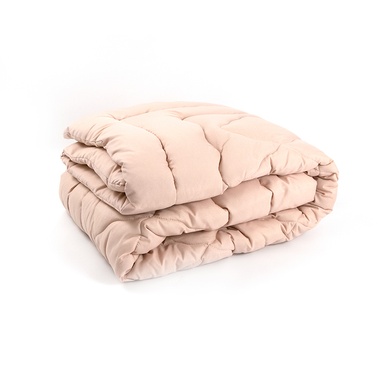 Одеяло шерстяное Пудра в микрофибре 155x210 см 155x210 см