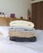 Бавовняне покривало Bedclozzzes &ldquo;малий ромб&rdquo; молочне 180x220 см