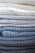 Хлопковое покрывало Bedclozzzes &laquo;греческая вафля&raquo; синее 220x240 см