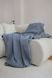 Хлопковое покрывало Bedclozzzes &laquo;греческая вафля&raquo; синее 220x240 см