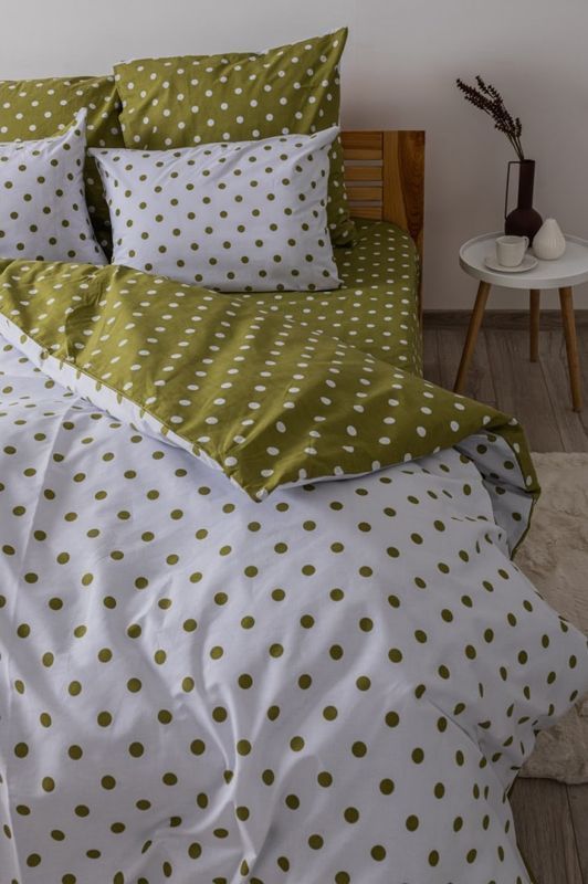 Постельное белье ТЕП Olive Dots евро