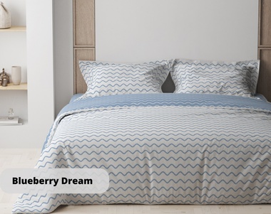 Постельное белье ТЕП Happy Sleep Blueberry Dream евро