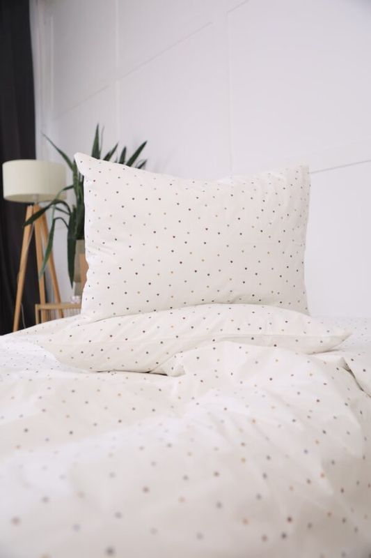Постільна білизна Bedclozzzes ранфорс Milk hearts сімейний
