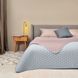 Покрывало на кровать SILHOUETTE IDEIA двустороннее мята 240x260 см