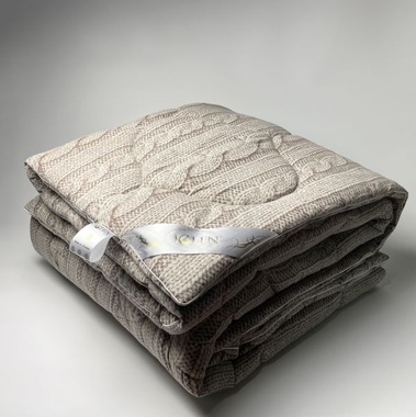 Одеяло шерстяное Iglen фланель облегченное 200x220 см
