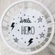 Простирадло дитяче Маленька Соня з друком Litlle hero 70х70 см