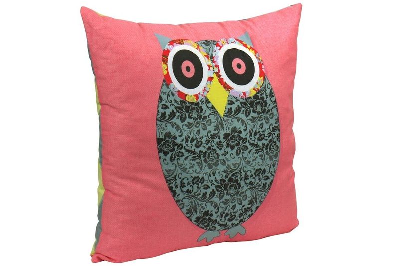 Подушка декоративная Руно Owl Grey 50x50 см