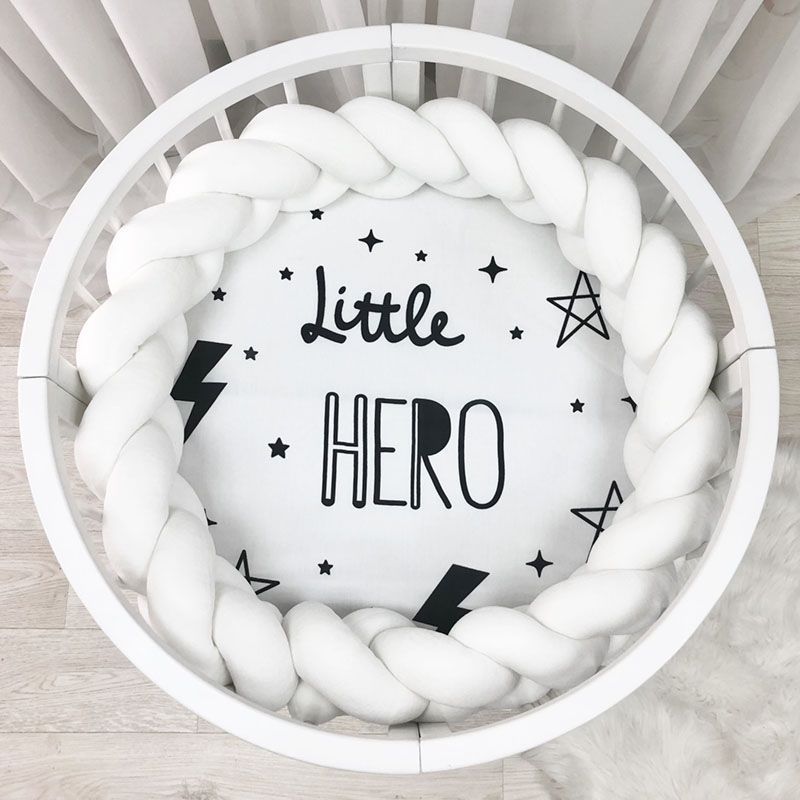 Простирадло дитяче Маленька Соня з друком Litlle hero 70х70 см