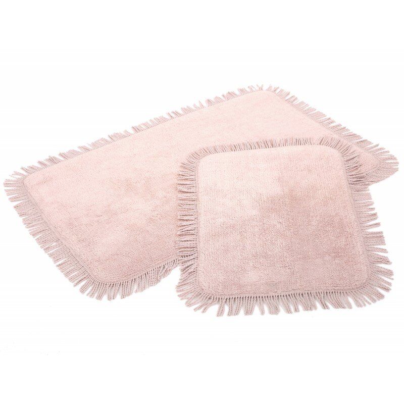 Набор ковриков Irya Axis pembe розовый 40x60 см