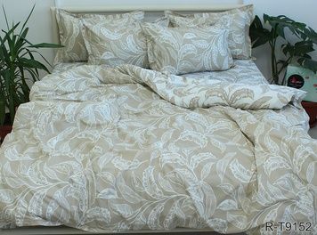 Постельное белье TAG ранфорс с компаньоном R-T9152 евро
