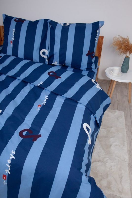 Постільна білизна ТЕП Soft dreams Line Blue двоспальний