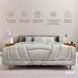 Набор постельного белья IDEA OASIS серый 140x210 см