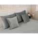 Подушка Руно декоративная двухсторонняя &ldquo;Velour&rdquo; Dark grey ромб 40x40 см