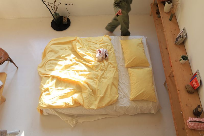 Постельное белье Bedclozzzes ранфорс Лимонный тарт (№20+№2) семейный