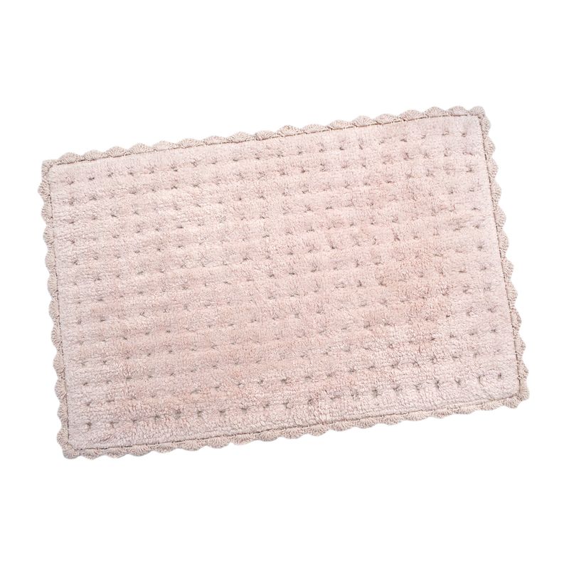 Набір килимків для ванної Irya Garnet рожевий 55x85 см