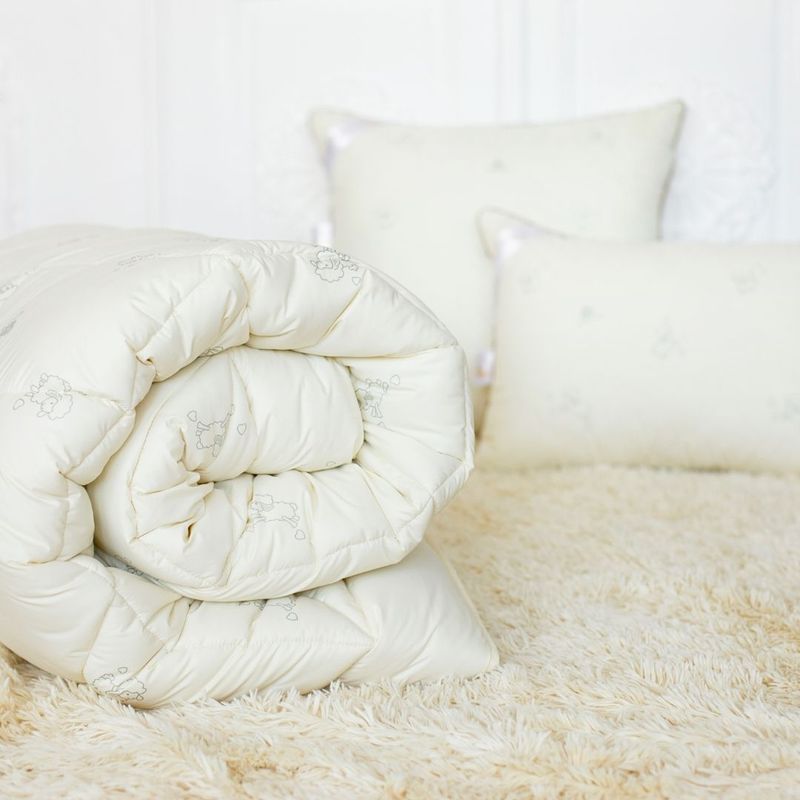 Ковдра Wool Premium IDEIA вовняна зимова 175x210 см