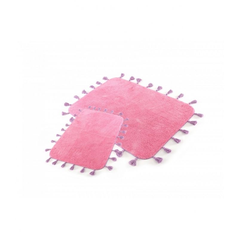 Килимок для ванної Irya Joy рожевий 70x110 см