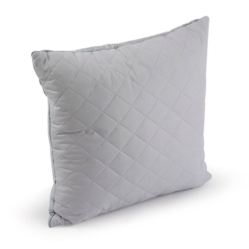 Подушка Руно декоративная двухсторонняя &ldquo;Velour&rdquo; Dark grey ромб 40x40 см