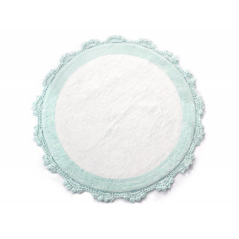 Килимок Irya Doreen mint-beyaz ментол 90x90 см