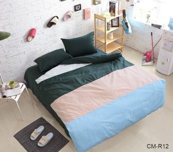Постільна білизна TAG Color mix CM-R12 двоспальна