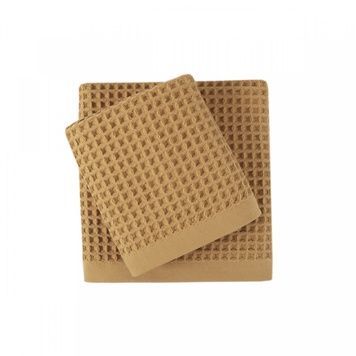 Рушник Lotus Home Waffle mustard гірчичний 50x90 см