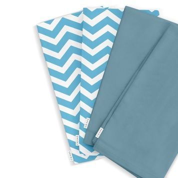 Набір серветок Cosas SKYEY ZIGZAG & AZURE 4 штуки 35x35 см