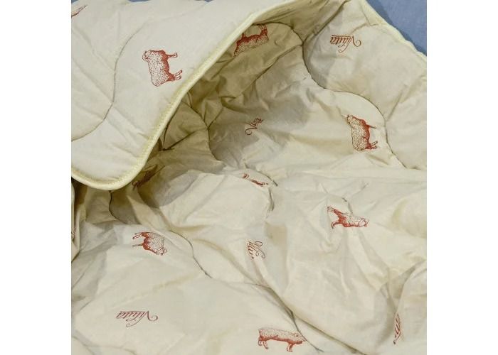 Одеяло вовняне стеганое Вилюта Premium 140x205 см