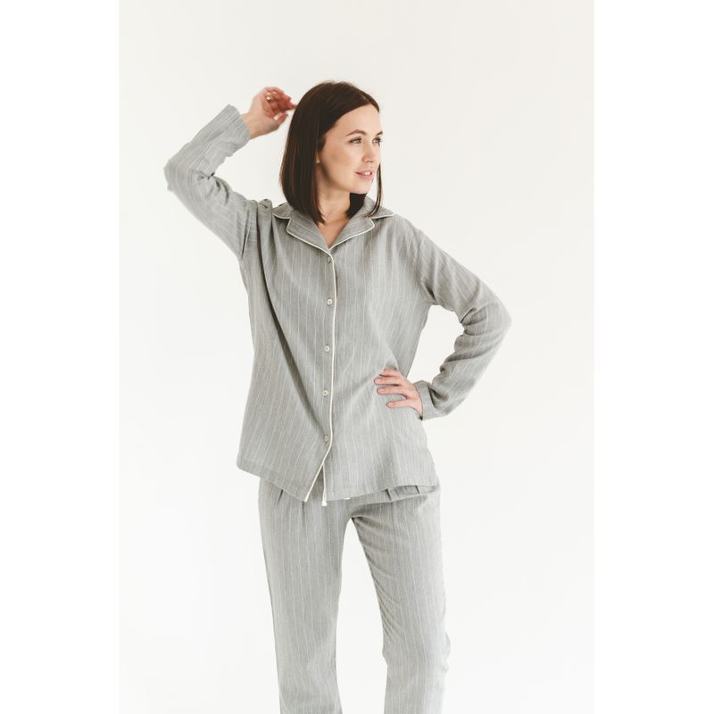 Пижама женская серая Charly Lotus Home XL