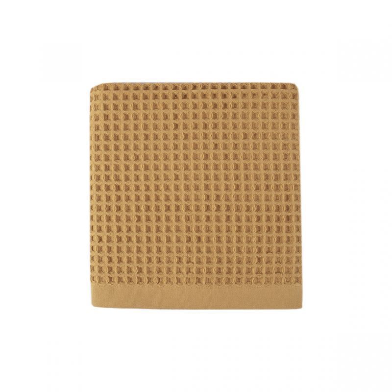 Рушник Lotus Home Waffle mustard гірчичний 50x90 см