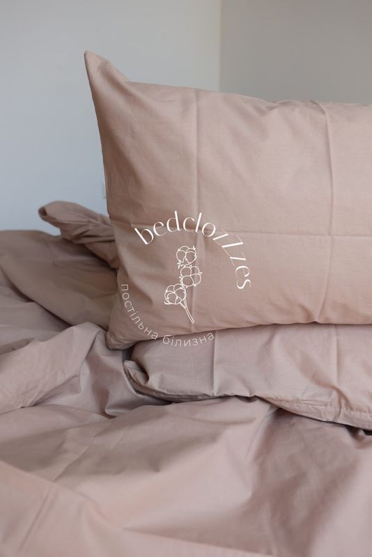 Постельное белье Bedclozzzes ранфорс мокко №112 евро