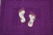 Полотенце TAG Ножки фиолетовый 50x70 см