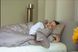 Постельное белье Bedclozzzes сатин milk+мокко (№3+34) евро