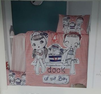 Постільна білизна дитяча ранфорс Patik Two Girls для немовлят