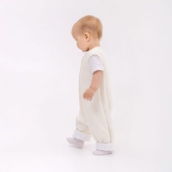 Демисезонный спальник Sonto Sleepset - молочный M 15-19 месяцев 77-83 см