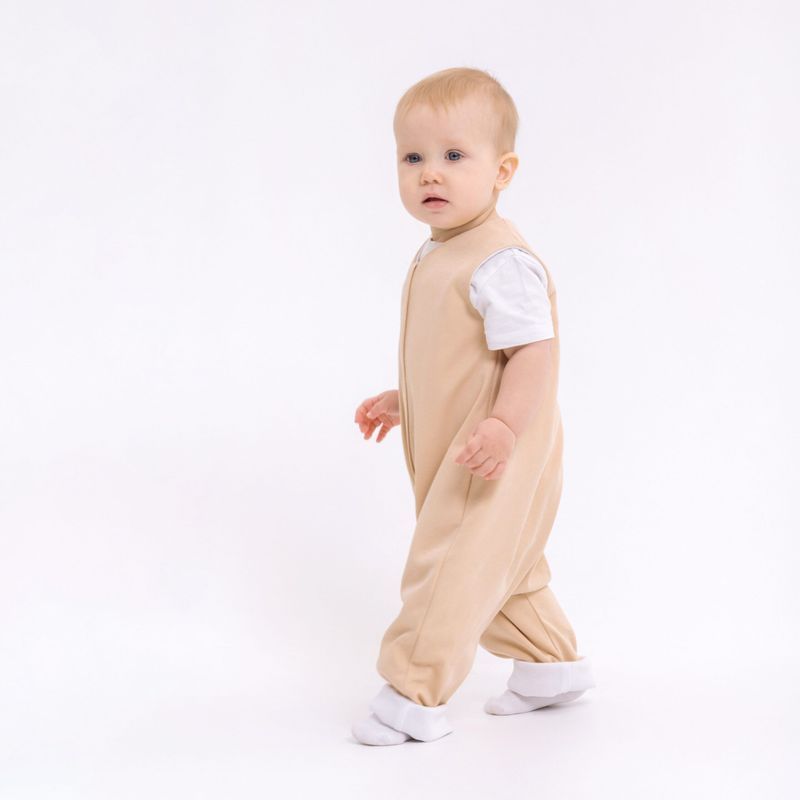 Демісезонний спальник Sonto Sleepset - молочний M 15-19 місяців 77-83 см