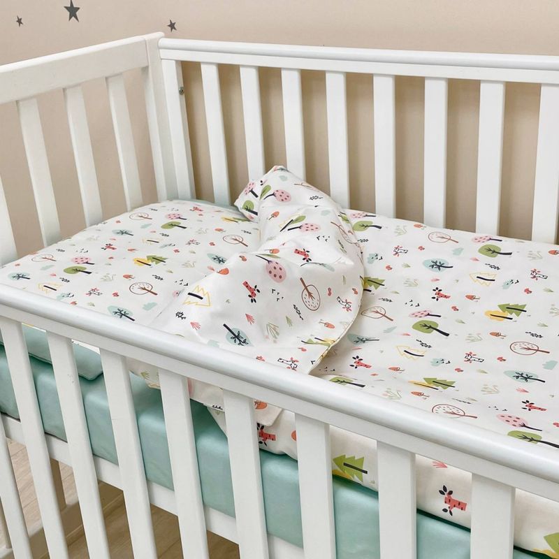 Комплект постельного белья Маленькая Соня Baby Mix Лес для новорожденных