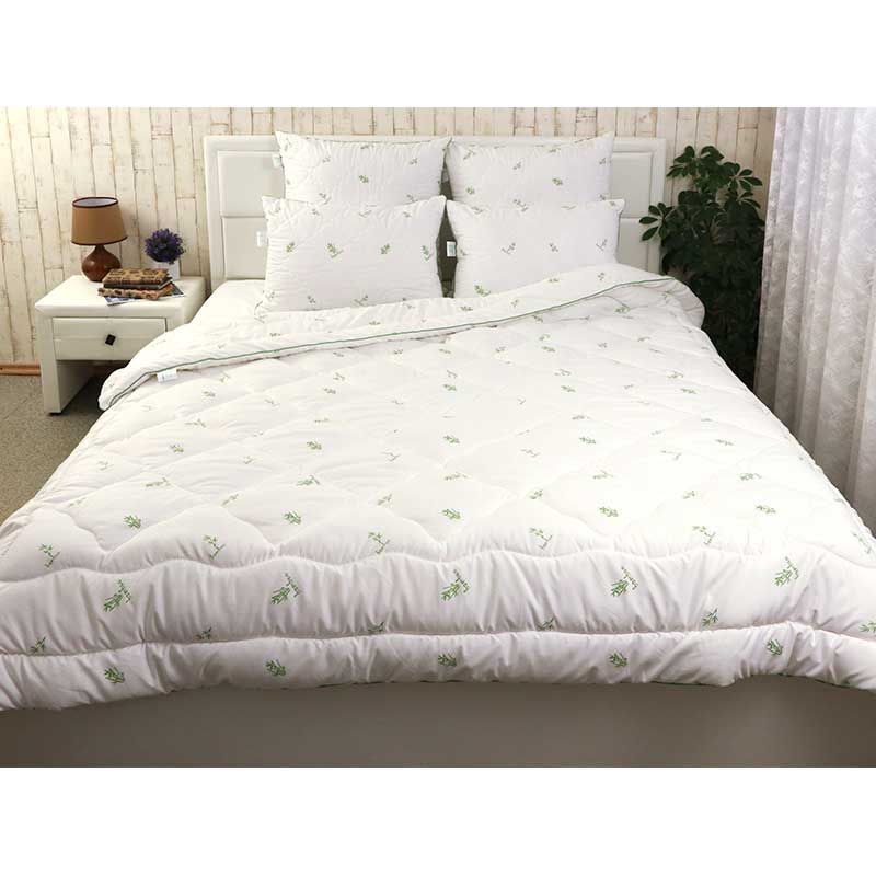 Комплект Руно одеяло и подушки 50х70 см Bamboo Style зимний 172х205 см