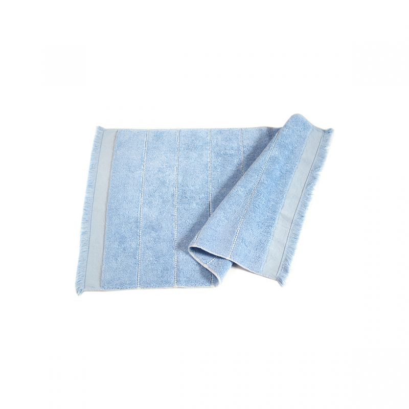 Полотенце для ног Karaca Home 4 Element Hava Su mavi голубое 50x70 см