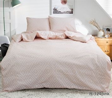 Постільна білизна TAG ранфорс R124pink двоспальна