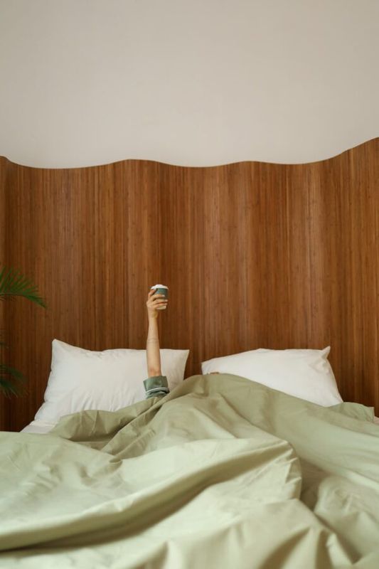 Постільна білизна Bedclozzzes ранфорс olive+milk (№78+2) двоспальний