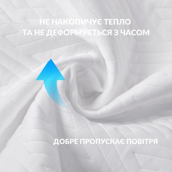 Подушка IDEIA ортопедична NeckWave анатомічна з ефектом пам'яті 60х40х11 см
