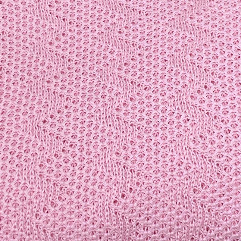 Плед бавовняний Діно рожевий 130x170 см