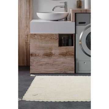 Килимок для ванної Irya Calla молочний 70x110 см