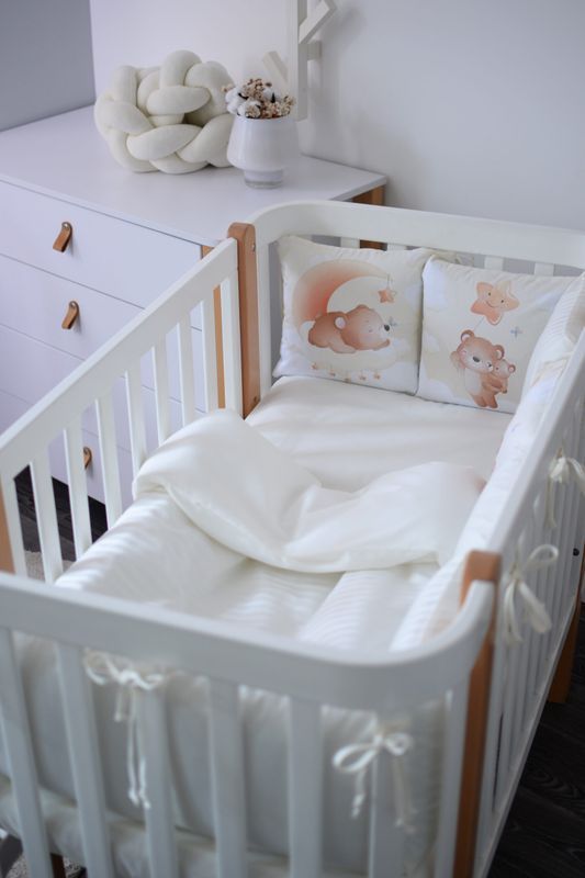 Постільний комплект Baby Veres "Bear" (6од) для новонароджених