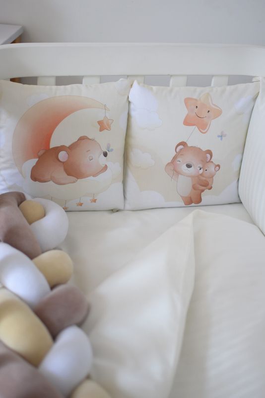 Постільний комплект Baby Veres "Bear" (6од) для новонароджених