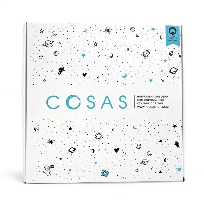 Набір скатертина з серветками Cosas Cherry&Snow