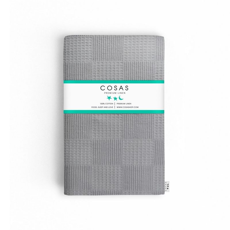 Набор полотенец Cosas Cube Rose/Grey 2 штуки
