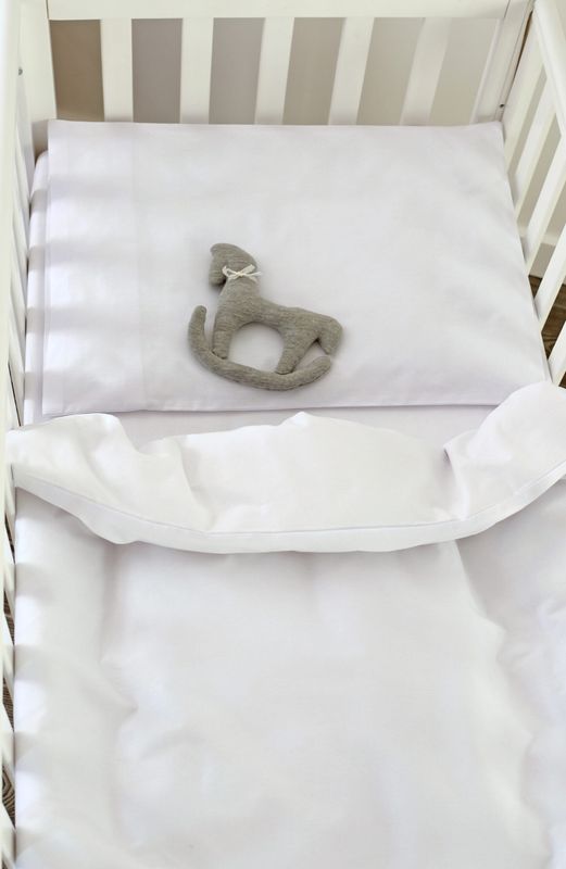 Змінна постіль Baby Veres біла (3од.) для новонароджених