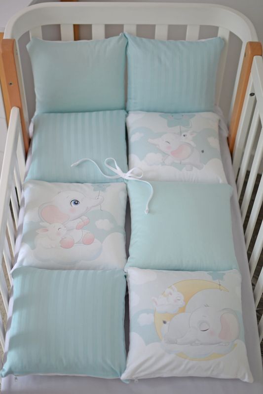 Постільний комплект Baby Veres "Elephant" (6од) для новонароджених